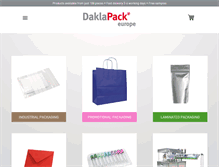 Tablet Screenshot of daklapack.eu